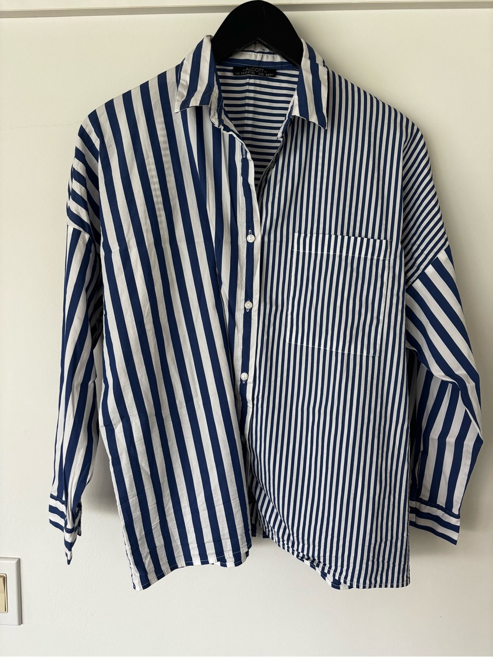 Blue Stripe Shirt sz S